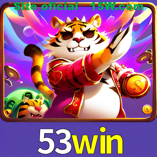 Imagem promocional da 53win mostrando a plataforma e suas vantagens